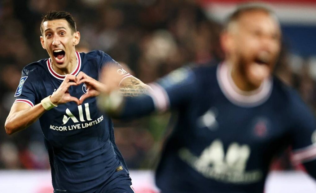 Angel Di Maria leads PSG to victory 2:1 over the champion Lille
