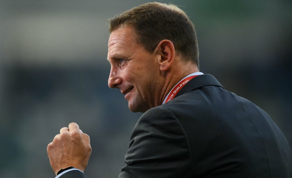 Northern Ireland manager Ian Baraclough before the FIFA World Cup 2022 qualifying group C match between Northern Ireland and Switzerland at National Football Stadium at Windsor Park in Belfast.