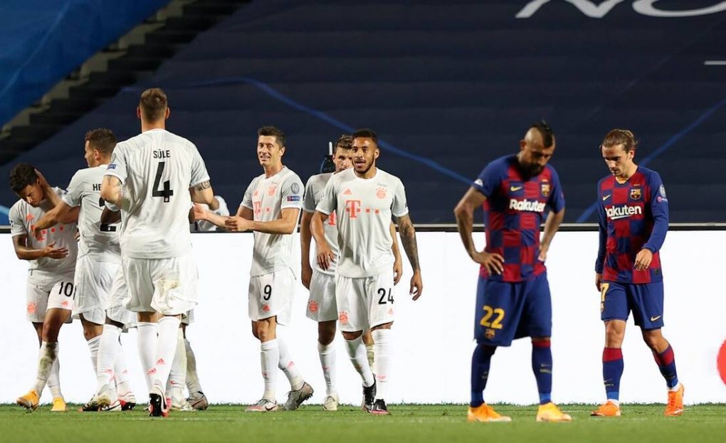 UCL, Bayern, Barca