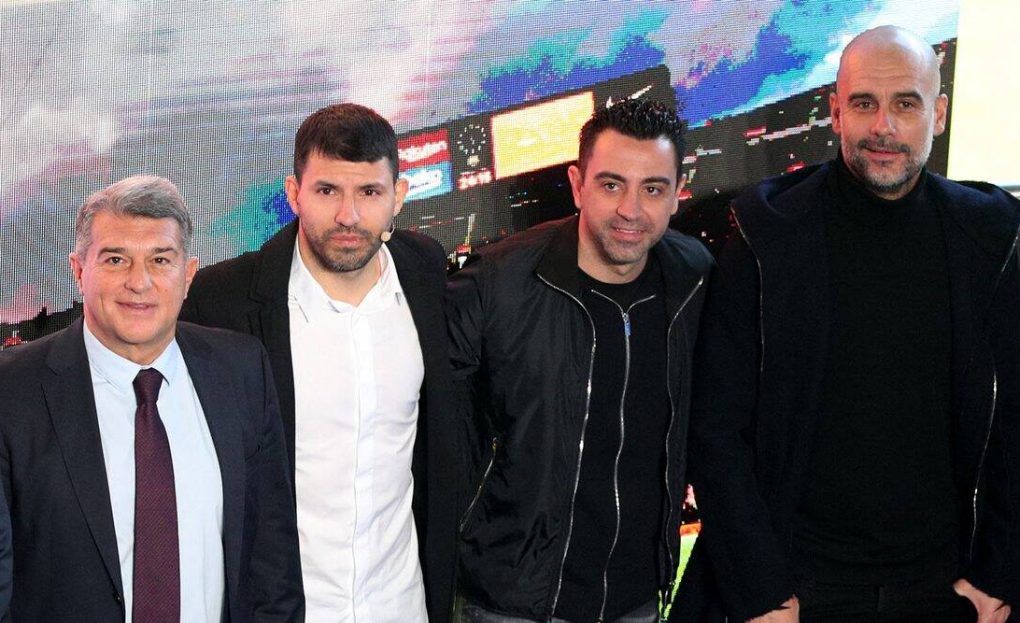 Guardiola a Messi vedú pocty po tom, čo Aguero oznámil odchod do dôchodku
