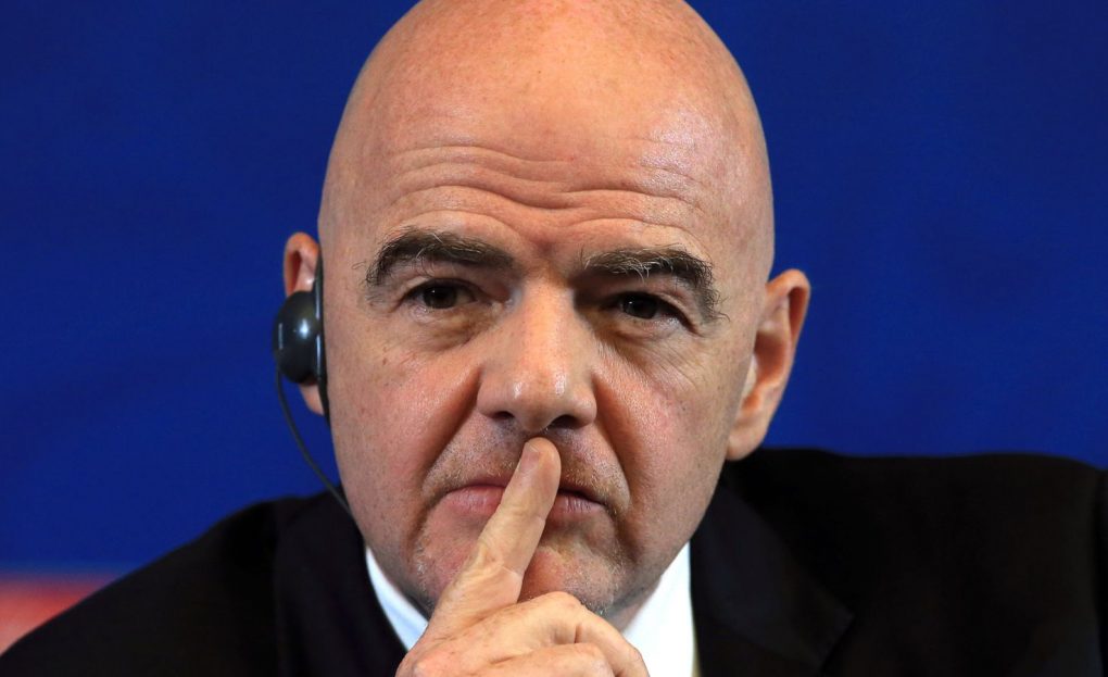 FIFA president Gianni Infantino is a key advocate of the biennial World Cup idea