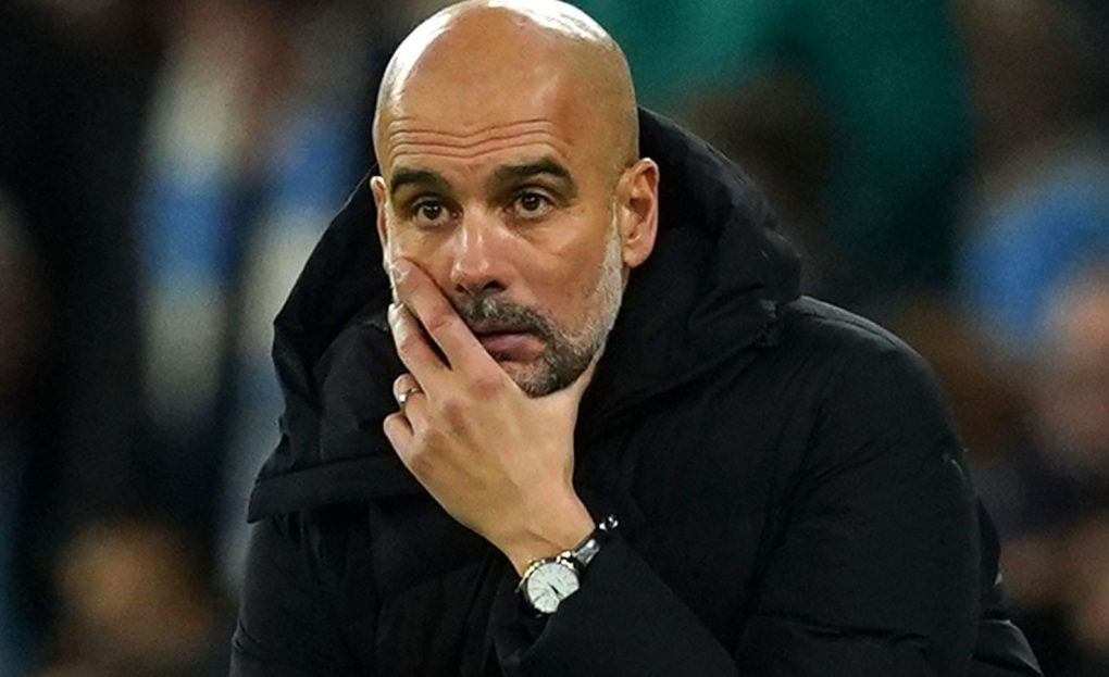 Manchester City manager Pep Guardiola (PA)