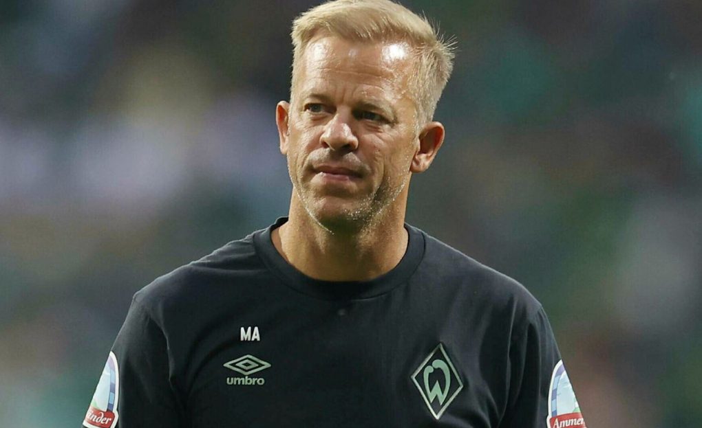 Markus Anfang has stood down as Werder Bremen head coach (AP)