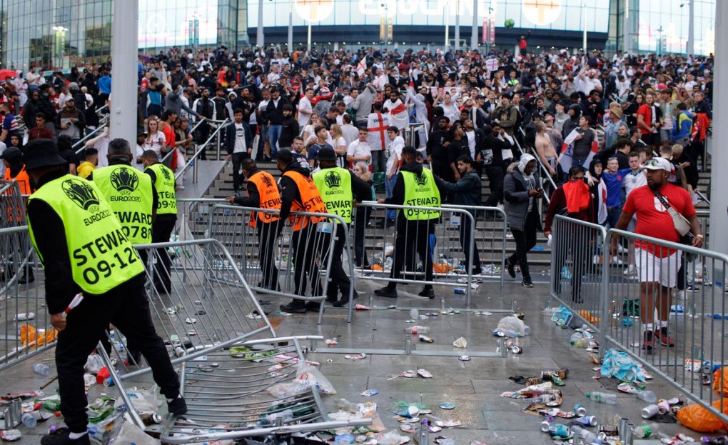 Euro 2020 final at Wembley
